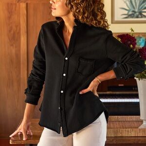 Frank & Eileen Triple Fleece Button Up Sweatshirt